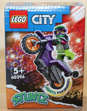 Lego City 60296 Wheelie Stuntbike m. Schwungrad Motorrad,  Neu OVP