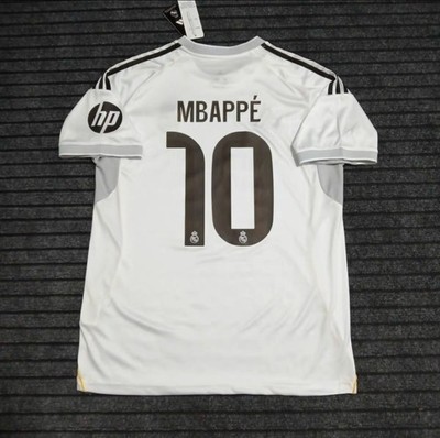 Real Madrid 2025/26 Season Home Mbappe Authentic Jersey Size XL
