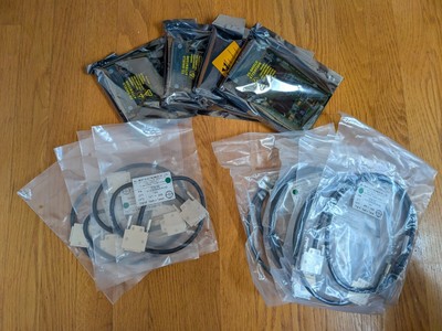 Lot Of 4 Dolphin D334 2D SCI-2-PCI-X Adapters Parallel Cluster Computing 10Gbps