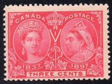 Product Image: Canada #53 3c Queen Victoria Jubilee Issue MNH Nice Color!