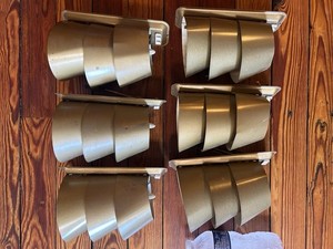6 vintage Wall Sconce from 1951 Spartan Imperial Mansion travel trailer camper