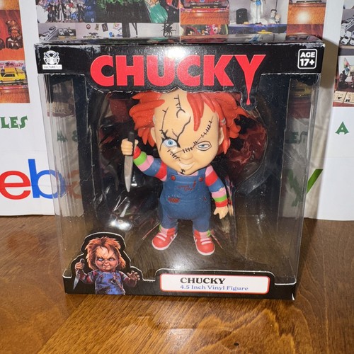 Chucky Child's Play Movie Collectible 4” Chucky Doll Culturefly Vinyl ...