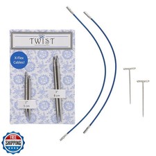 ChiaoGoo Twist Short Combo, 2" and 3" 5 and 8 cm  S , US 5 3.7