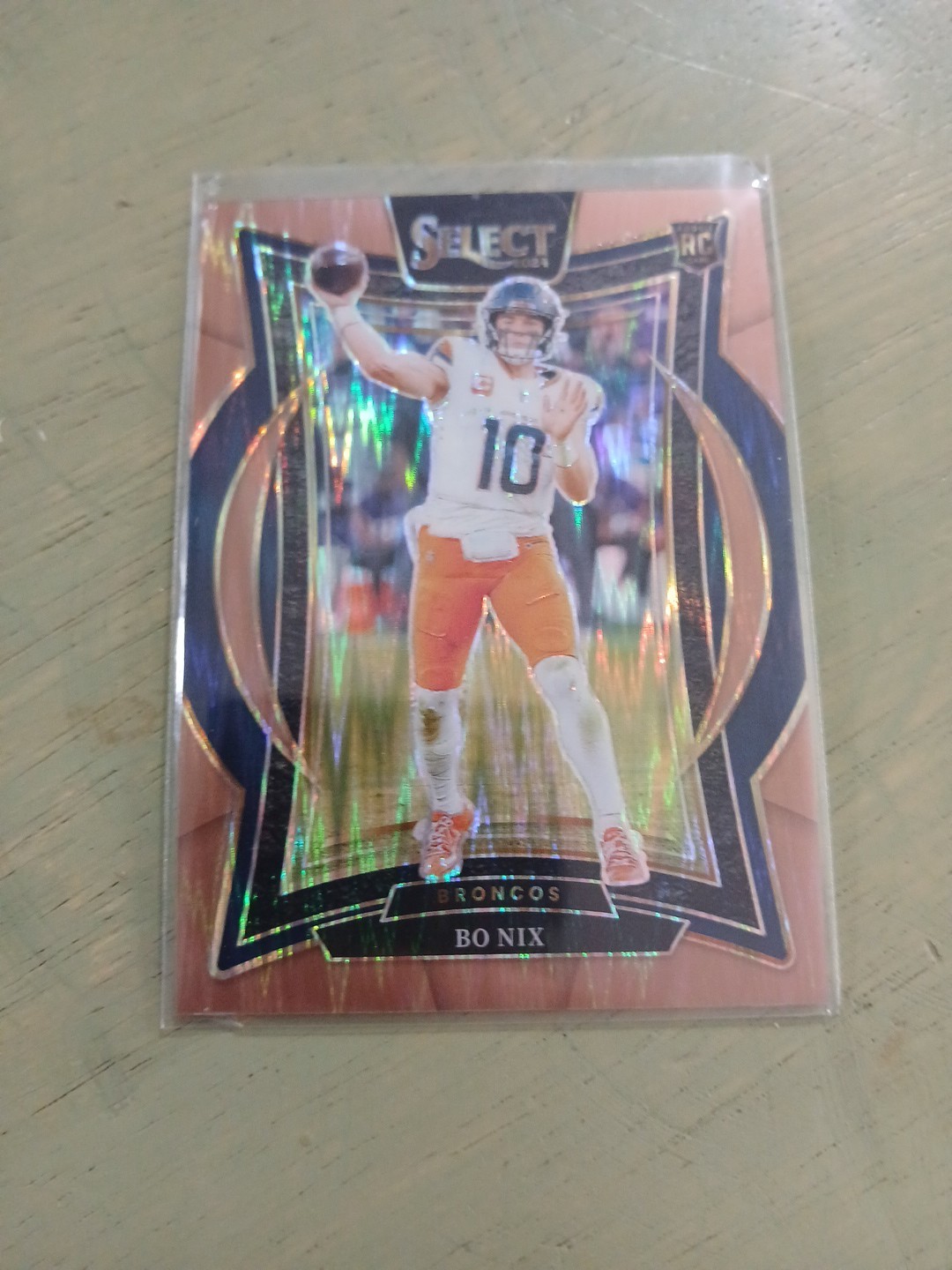 2024 Select Premier Level Bo Nix Copper Prizm /299