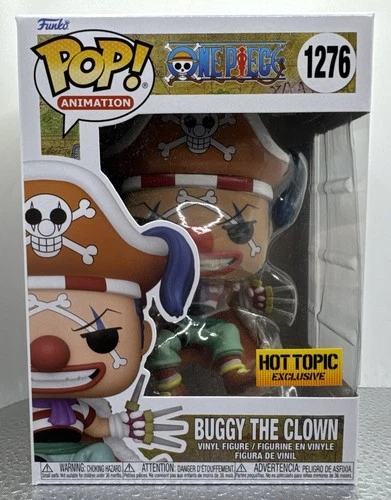 New ListingFunko Pop Buggy The Clown #1276 Exclusive Pop! Animation One Piece Collectible