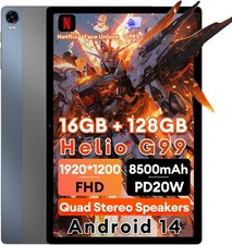 Headwolf Hpad 5, 10,5 Zoll FHD Tablet Andriod 14 Helio G99 16GB+128GB,8500mAh
