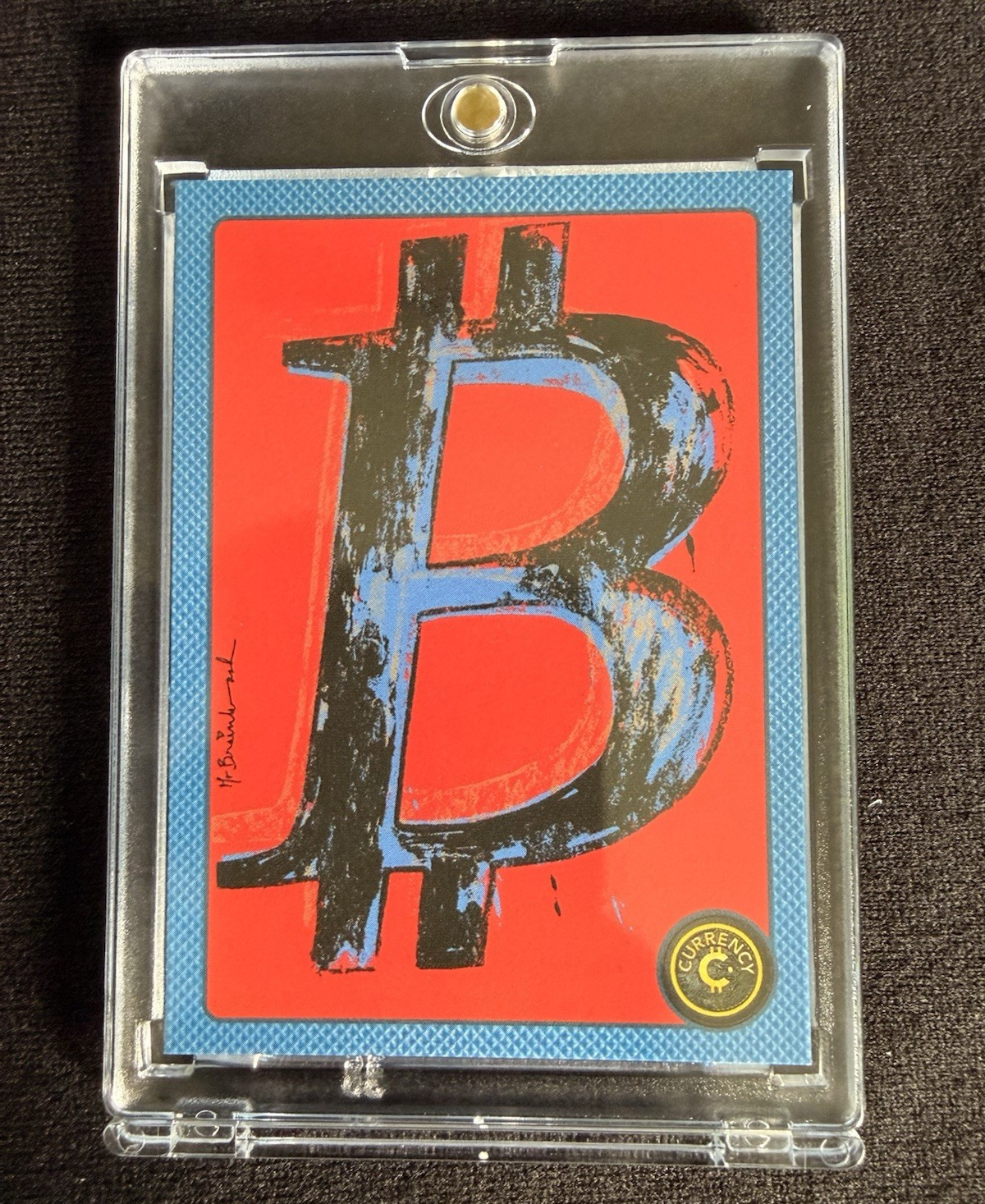 Bitcoin #56 Cardsmiths Currency 2025 Crypto Trading Card Mr Brainwash Art