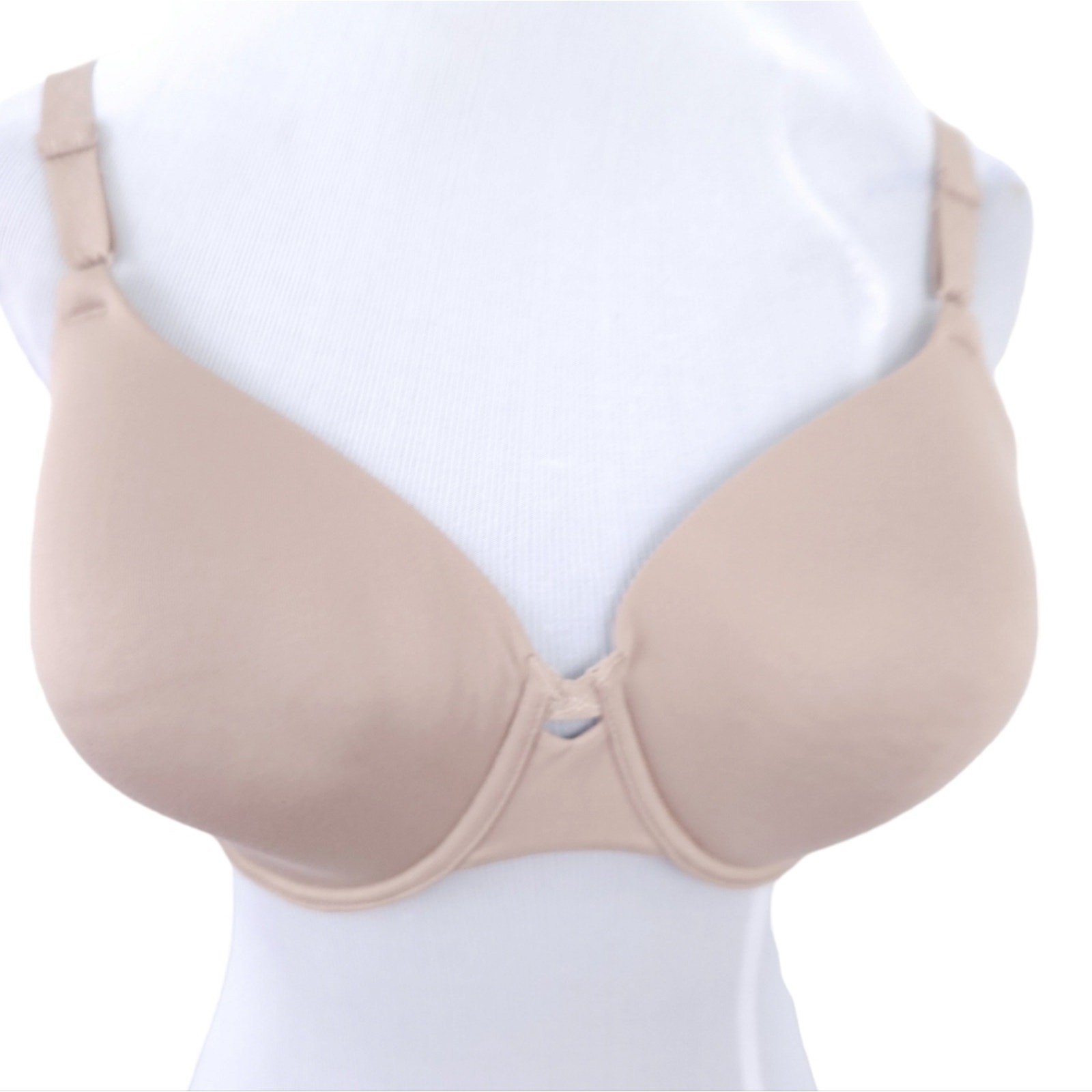 Warner's Cloud Soft Underwire Lightly Lined T-Shi… - image 1