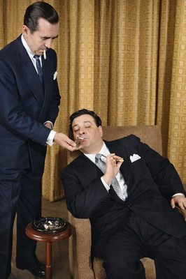 Edward R. Murrow  Interview Actor Jackie Gleason Colored Photo Poster 16x24