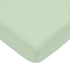 TL Care Supreme 100 Natural Cotton Fitted Crib Sheet 52" x 28", Enhanced Thickn