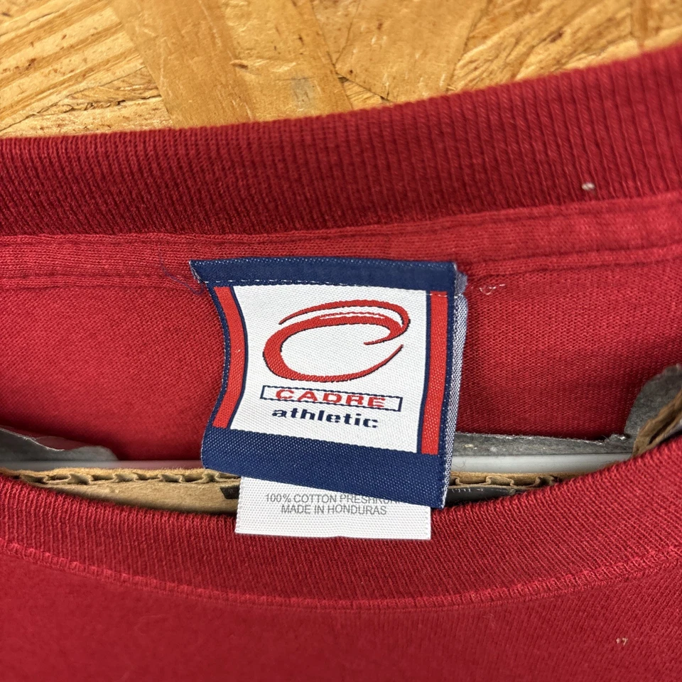 Camiseta para hombre Cadre atlética USC troyanos bordada borgoña grande usada en excelente estado Foto 3 de 4