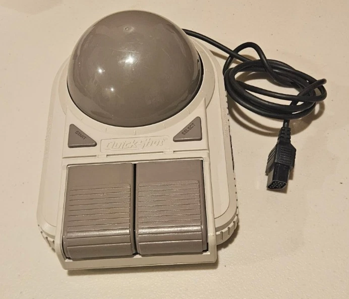 Controlador QuickShot para Joystick Joyball NES Deluxe Modelo QS-121 Nintendo \ Foto 2 de 4