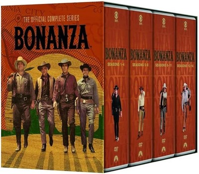 Bonanza: The Official Complete Series DVD Set, Seasons 1-14, English NEW!