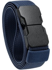 Quick Release Tactical Belt, Military Work 1.5" Nylon Web Hiking Belt with He...