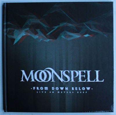 Moonspell From Down Below Earbook Hardbound Edition 2xDVD BluRay CD Sealed!