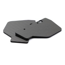 For Arrma Mojave RC Car Carbon Fibre Rear Swing Arm Mudguard Suspension Guard