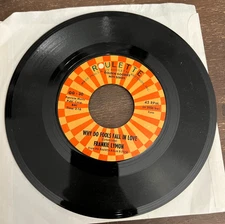 Vinyl 45 RPM Record Frankie Lymon - Why Do Fools Fall In Love / I'm Not A Juveni
