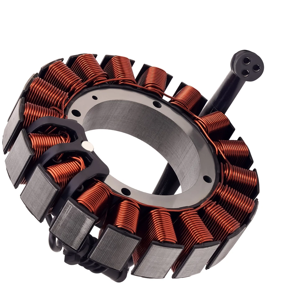Stator Coil For Harley 2008-2017 Softail Dyna Fatboy FXD FLS 30017-08 30017-08A — 第 3/4 张图片