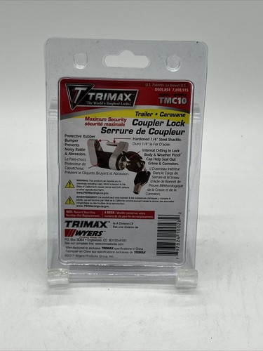 Trimax Deluxe Coupler/Door Latch Lock Tmc10 - Picture 2 of 2