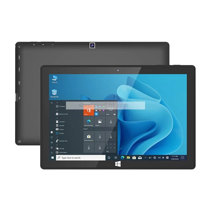 TABLET PC VIDEO 10 POLLICI INTEL N4000 WINDOWS 11 RAM 8GB SSD 128GB HDMI USB3 - Immagine 2 di 4