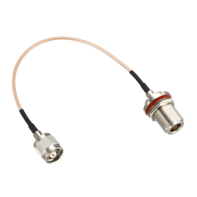 RP-TNC-Stecker auf N-Typ-Buchse, Schottverschraubung, RG316-Koaxialkabel, 1 Fuß