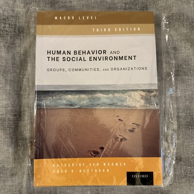 Human Behavior and the Social Environment, Macro Level : Groups, Communities,...