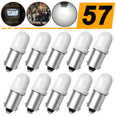 #ad #ad 10Pcs 57 light LED bulbs 14 volt for Lionel amp; American Flyer Trains amp; others $18.89