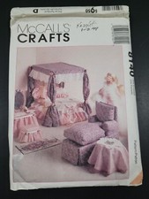 BUTTERICK DOLL FURNITURE SOFA CHAIR CRAFT PATTERN 8140 SIZE 11.5" FREE SHIPPING