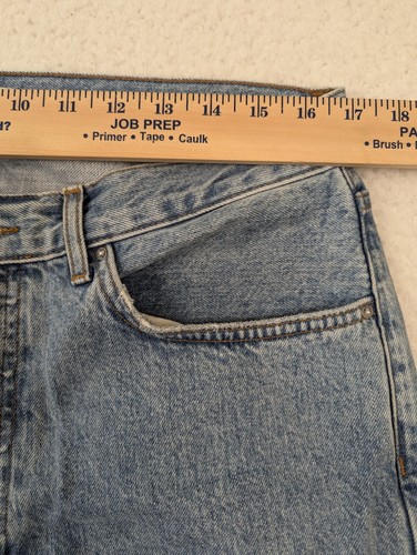 MNG MAN Mens Tessuto Italiano Button Fly Jeans 34x30 Blue Straight Italian Denim - Picture 3 of 18