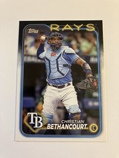 Christian Bethancourt 2024 Topps #96 Tampa Bay Rays