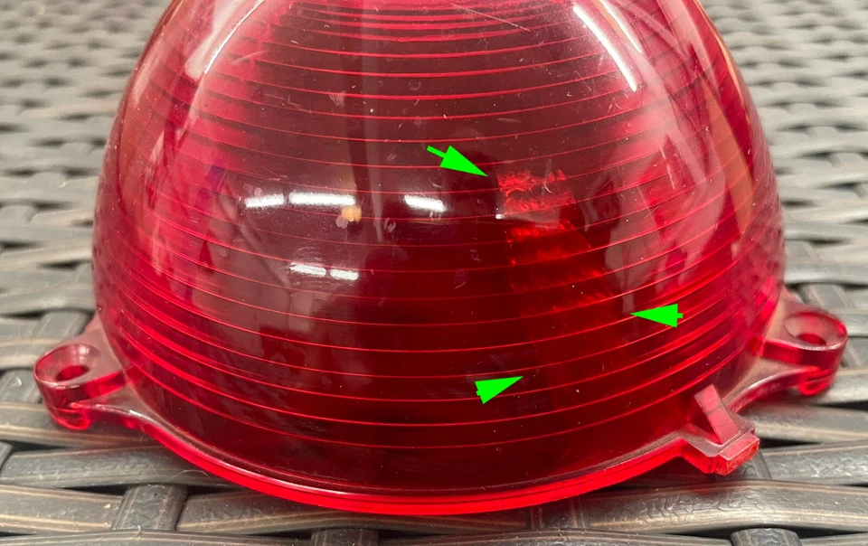 NOS 1954 Pontiac Star Chief tail light lens — 第 3/4 张图片