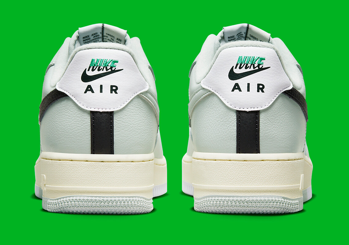 Nike Air Force 1 '07 LV8 Low Split Light Silver White Black Nike Air Force 1 '07 LV8 Low Split Light Silver White Black