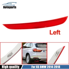 For 2014-2018 BMW X5 63147290091 Rear Bumper Trim Reflector Left Driver