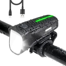 LED Fahrradlicht Vorne 100 LUX,Fahrradbeleuchtung stvzo zugelassen, Fahrradlampe