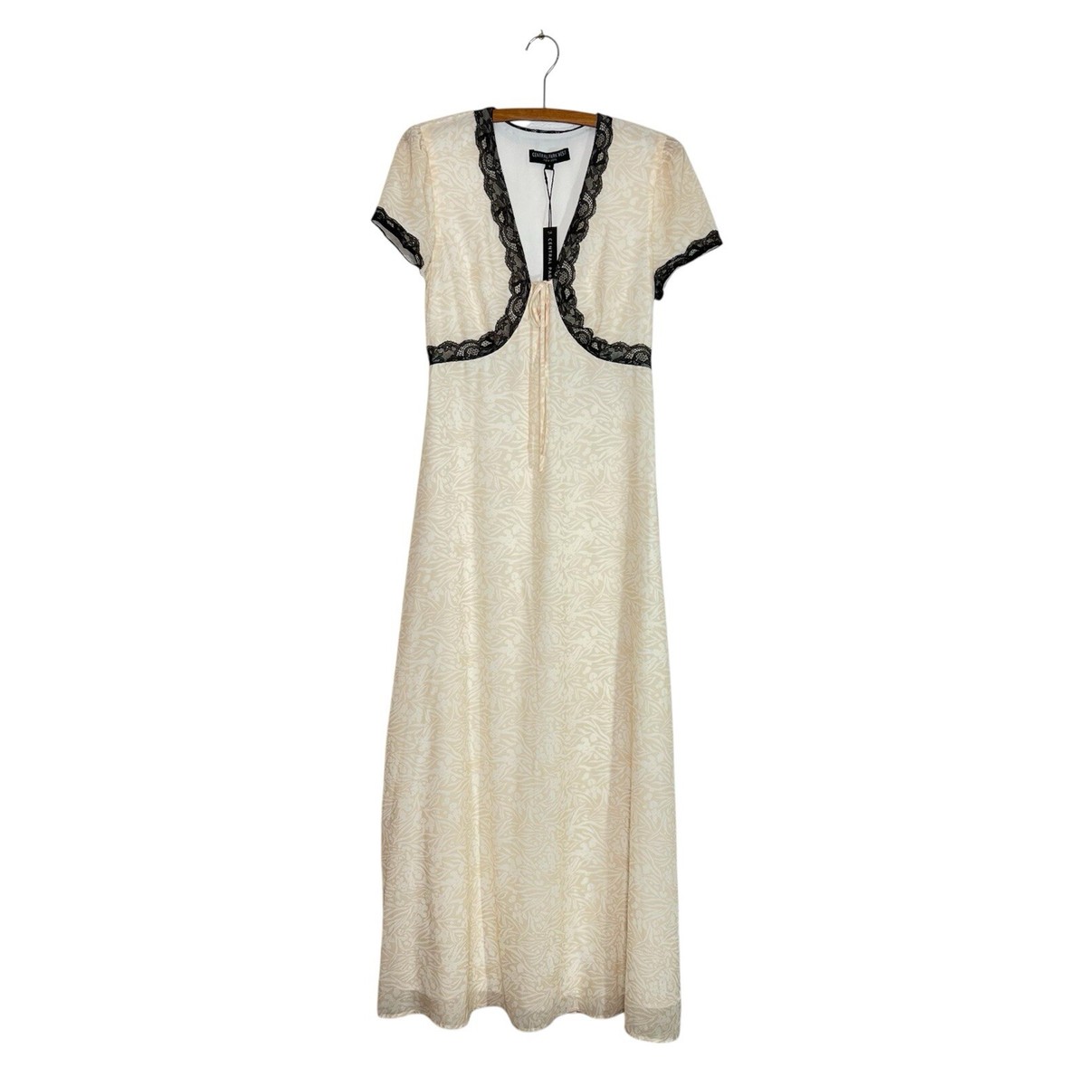 cream spaghetti strap dress LSPACE Row Maxi Style:JPS9799 spaghetti straps which can Chiffon Tube Top Bridesmaid summer savings