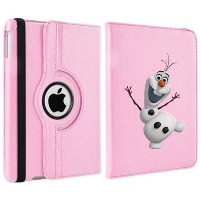 Olaf Snowman Frozen Disney Anna Elsa Rotating Case Cover Stand For Apple Ipad Ebay