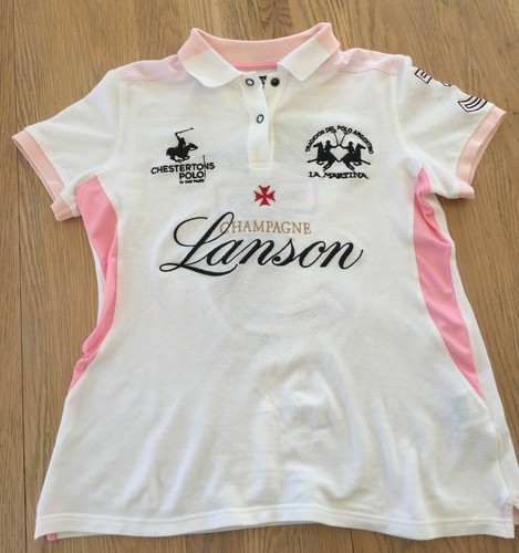 Camisas polo ligeras para hombre y mujer La Martina - blancas | eBay