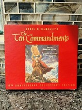 The Ten Commandments Widescreen 35th Anniversary Collector's Edition Laserdisc