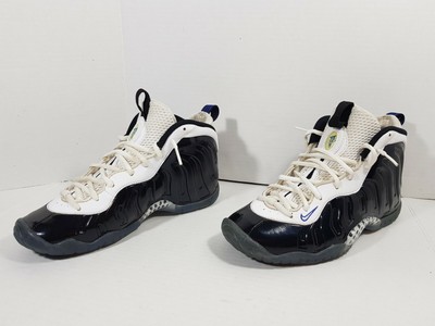 nike little posite one black game royal white