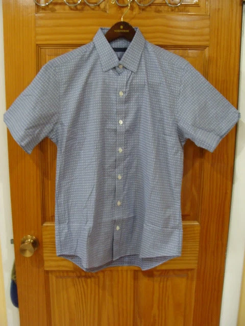 Camisa informal Zachary Prell para hombre manga corta 100 % algodón talla S pequeña Foto 2 de 4