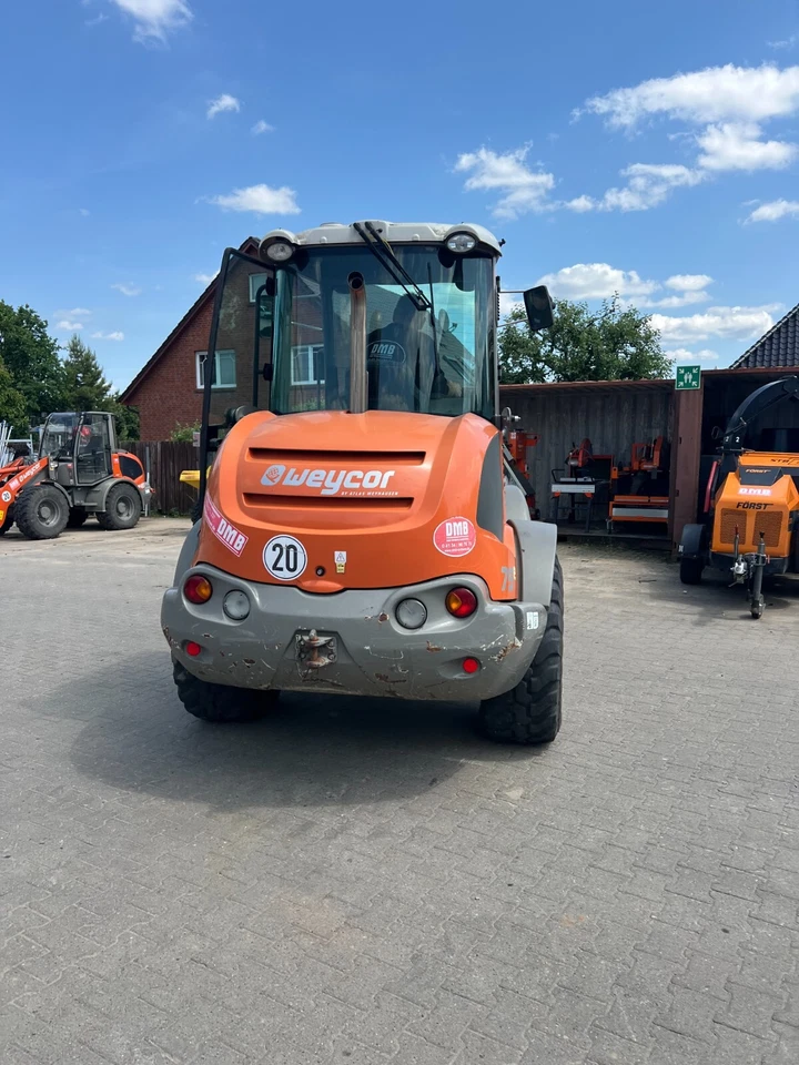 Atlas weycor Radlader AR75e gebraucht Baujahr 2019 nur 2500 Stunden - Bild 4 von 4