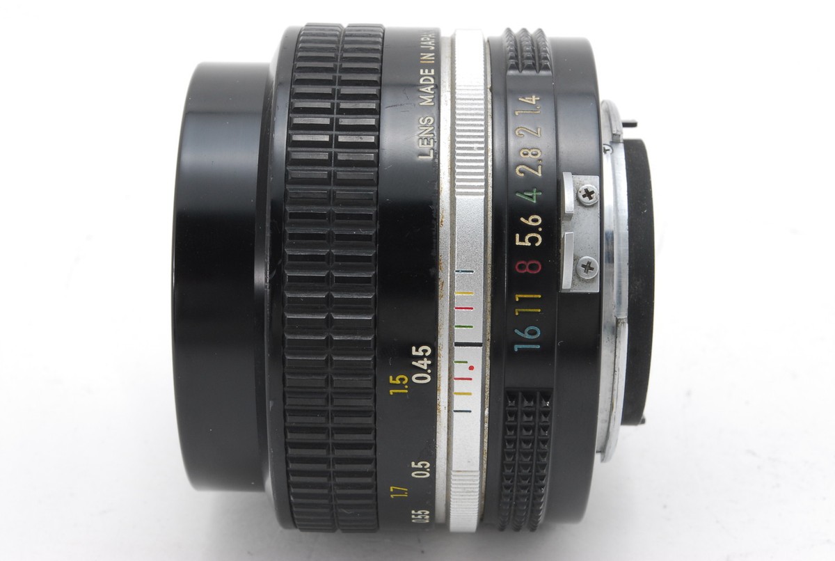 【美品】ニコン ニューニッコール 50mm f/1.4 non Ai MF Near Mint】Nikon Nikkor 50mm f/1.4 Non-Ai MF Lens From Japan