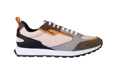 Men's Shoes Hugo Boss Sneaker Beige HUGO BOSS BEIGE MENS SHOE