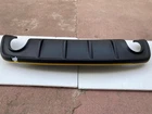 Spoiler Dam Rear Bumper Julietta Yellow Edge Double Exhaust ORIGINAL