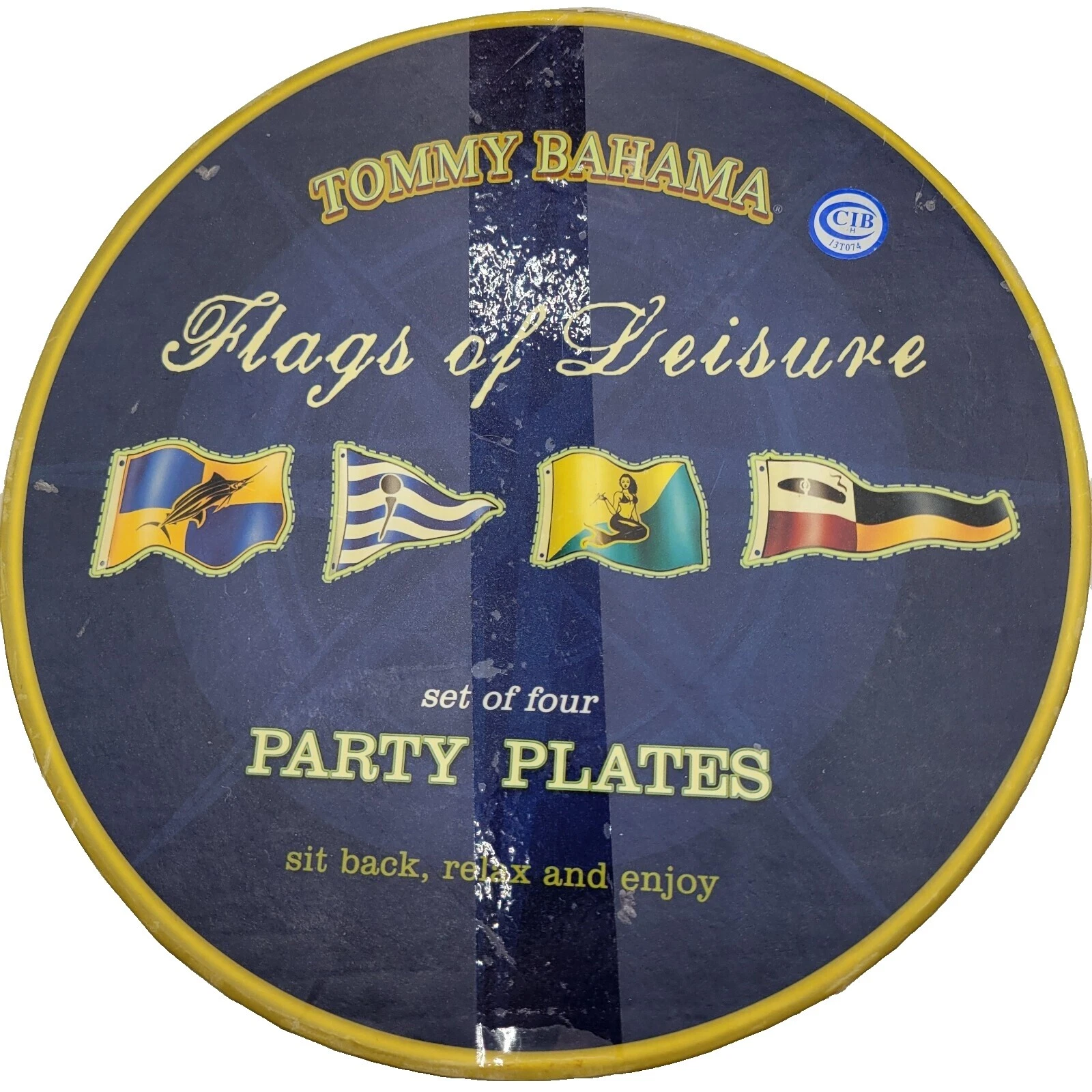 Tommy Bahama Ceramic Dinnerware Plates