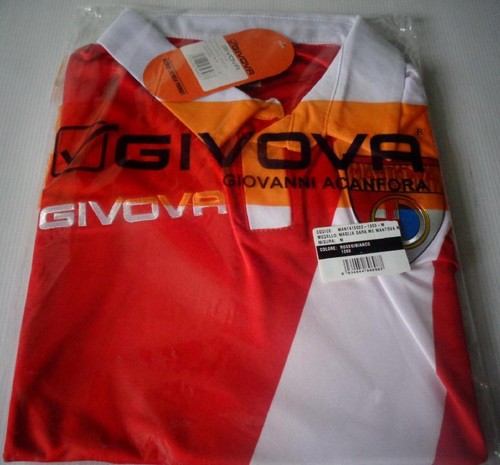 MANTOVA Givova 2021-2022 Away Football Shirt NEW BNWT Mens Maglia Italy BNIB - Picture 9 of 9