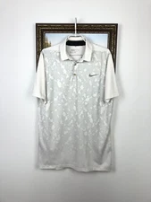 Nike Golf Polo Dri-Fit Lightweight Shirt Sport Jersey Mens Rare Hype Tee Size M