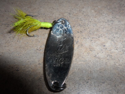 T5395 T LITTLE CLEO WIG-L-LURE TOPLESS DANCER IMAGE FISHING LURE