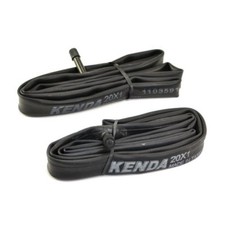 KENDA Bicycle Inner Tube Schrader Valve , 20X1 AV , 2 pcs
