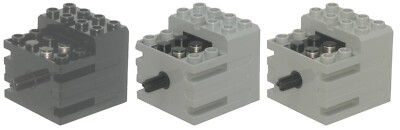 Lego Teil 43362 Electric Technic Mini-Motor 9V - leichtere Version. Farbe auswählen.